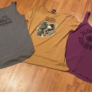 Harley Davidson tee lot